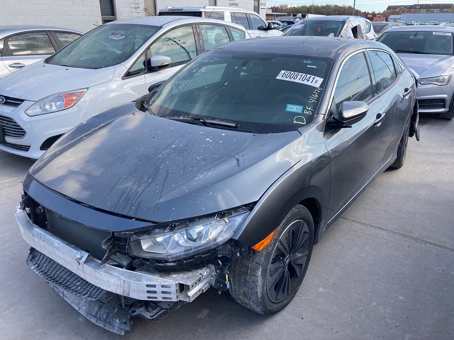 2018 Honda Civic Ex vin: SHHFK7H57JU416125