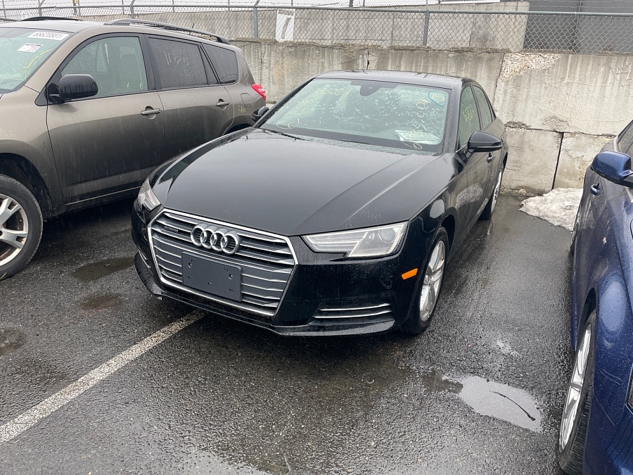 Audi A4 Premium 2017 Black 2.0L 4 vin: WAUANAF46HN022666