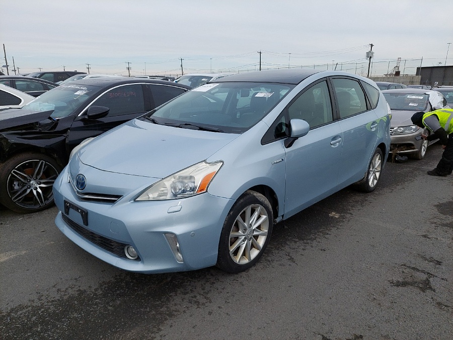 2012 Toyota Prius V Two/three/five vin: JTDZN3EUXC3040739