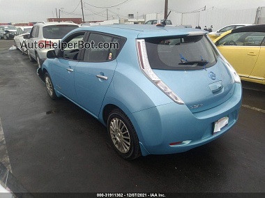 2015 Nissan Leaf S vin: 1N4AZ0CPXFC322466 