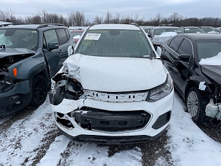 Chevrolet Trax Lt 2018 White ECOTEC vin: KL7CJPSB6JB671192