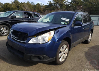 Subaru Outback 2.5I Limited 2011 Blue 2.5L 4 vin: 4S4BRBKC7B3353589