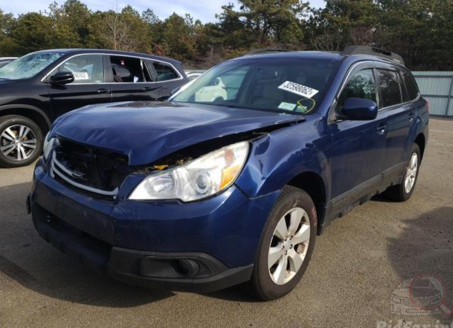Subaru Outback 2.5I Limited 2011 Blue 2.5L 4 vin: 4S4BRBKC7B3353589