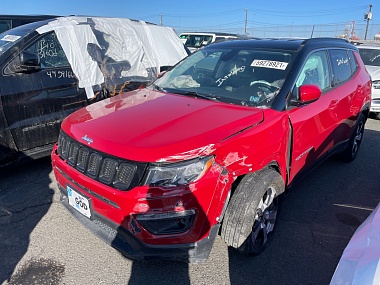 Jeep Compass Latitude 2018 Red 2.4L 4 vin: 3C4NJDBB5JT142955