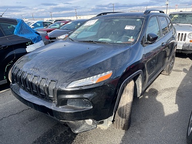 Jeep Cherokee High Altitude 2017 Black 3.2L vin: 1C4PJMDS1HW659955