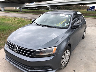 Volkswagen Jetta Base 2015 Silver 2 L 4 vin: 3VW2K7AJXFM306953