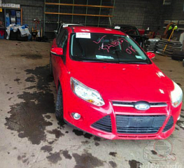 Ford Focus Se 2012 Red 2.0L vin: 1FAHP3F25CL137985