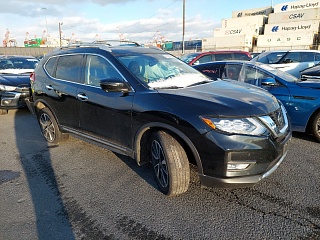 Nissan Rogue SL 2019 Black 2.5L 4 vin: 5N1AT2MV1KC824390