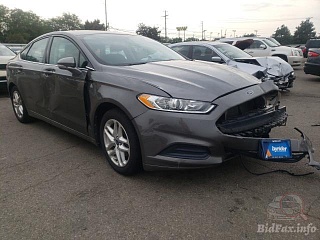 Ford Fusion Se 2013 Gray 1.6L 4 vin: 3FA6P0HR2DR240090