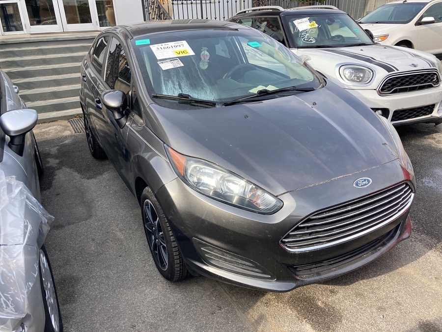 Ford Fiesta Se 2017 Gray 1.6L vin: 3FADP4BJ1HM139854