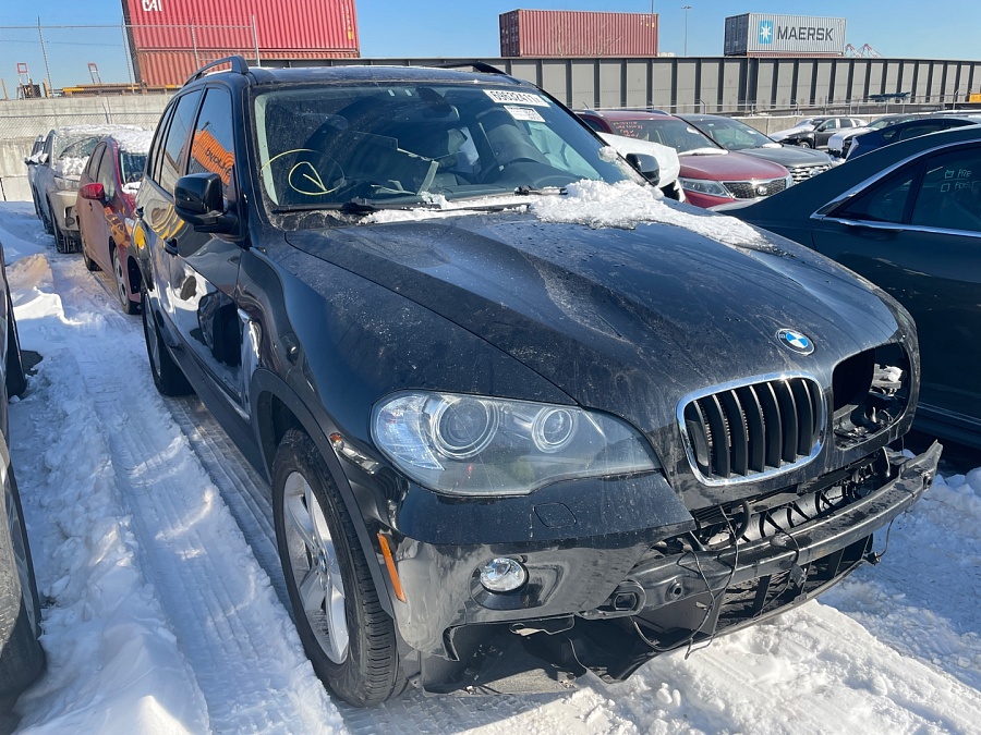 Bmw X5 Xdrive30I 2009 Black 3.0L 6 vin: 5UXFE43549L266397