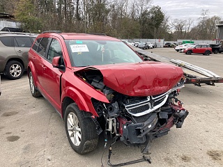 Dodge Journey Sxt 2015 Red 2.4L vin: 3C4PDCBB5FT553709