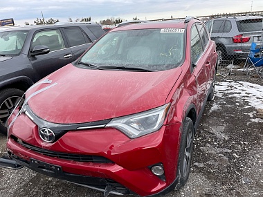 Toyota Rav4 Xle 2016 Red 2.5L 4 vin: JTMWFREV2GJ100414