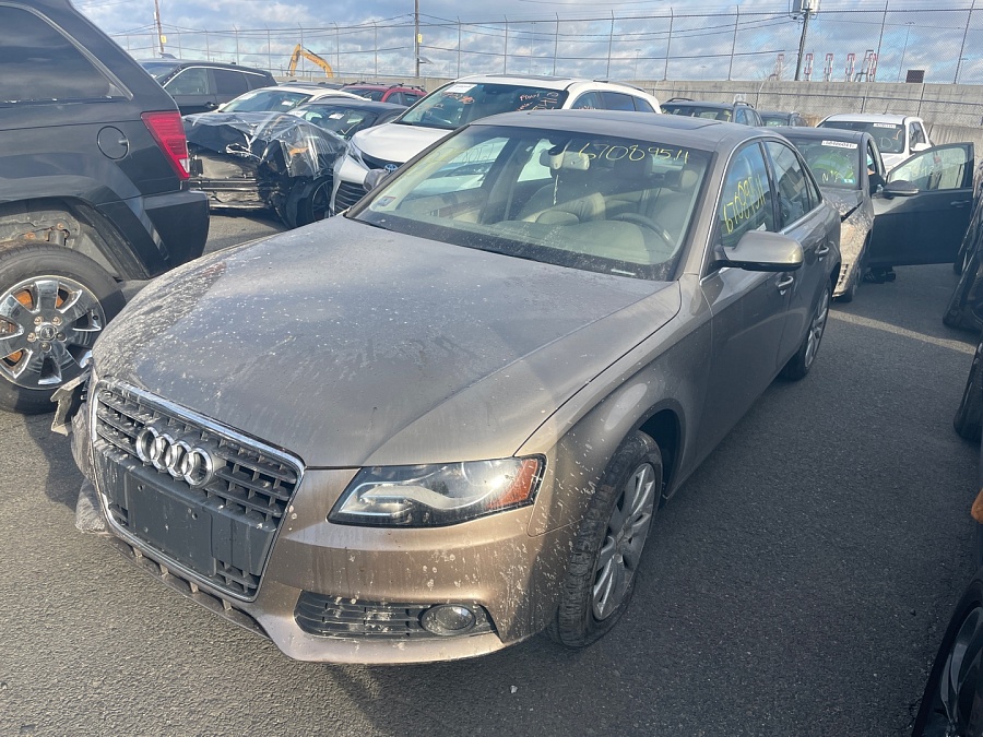 Audi A4 Premium Plus 2011 Gold 2.0L 4 vin: WAUFFAFL9BA158038