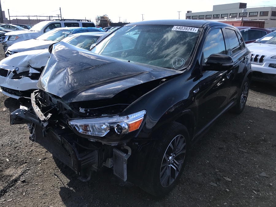 2018 Mitsubishi Outlander Sport Es vin: JA4AR3AU0JZ003162