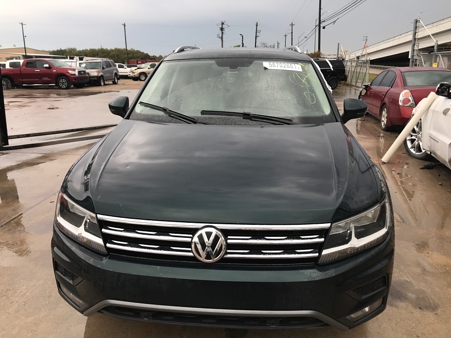 2019 VOLKSWAGEN TIGUAN SE vin 3VV3B7AX2KM149314
