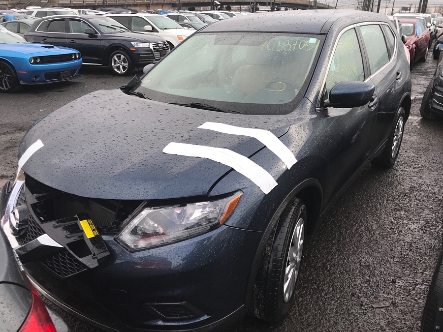 2016 Nissan Rogue S vin: KNMAT2MV7GP610332