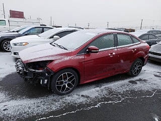 Ford Focus Se 2015 Red 2.0L 4 vin: 1FADP3F21FL209705