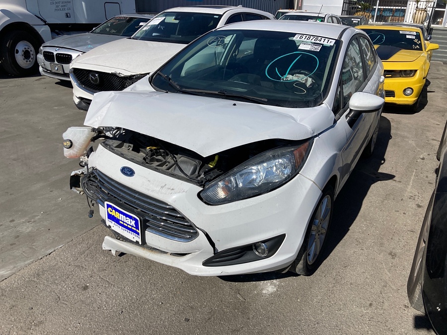 Ford Fiesta Se 2019 1.6L 4 vin: 3FADP4BJ5KM140223