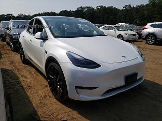 2021 Tesla Model Y vin: 5YJYGDEF1MF178610