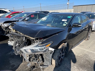 Nissan Maxima Sv 2017 Black 3.5L vin: 1N4AA6AP4HC403589