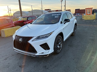 Lexus Rx 350 F-Sport 2021 White 3.5L 6 vin: 2T2YZMDA6MC304363