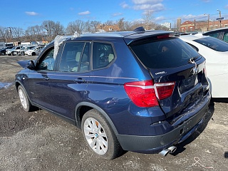 Bmw X3 Xdrive28I 2013 Blue 2.0L 4 vin: 5UXWX9C55D0D04966