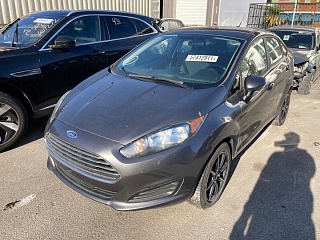 Ford Fiesta Se 2019 Charcoal 1.6L 4 vin: 3FADP4BJXKM117195