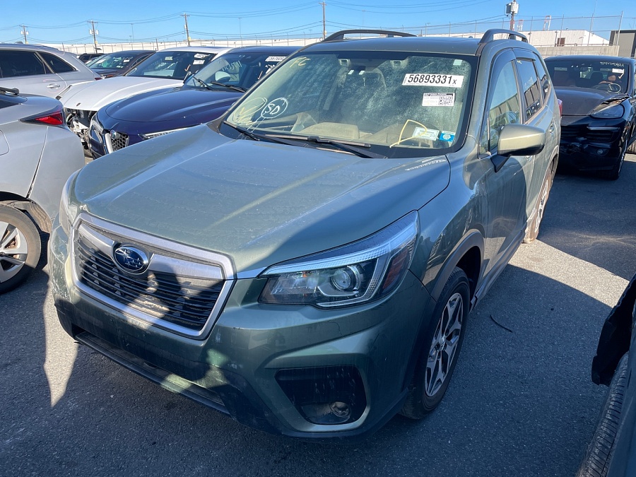 Subaru Forester Premium 2019 Green 2.5L 4 vin: JF2SKAEC9KH584982