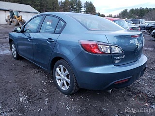 Mazda 3 I 2010 Blue 2.0L 4 vin: JM1BL1SG1A1284203