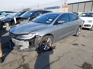 Chrysler 200 S 2016 Silver 3.6L vin: 1C3CCCBG0GN121046