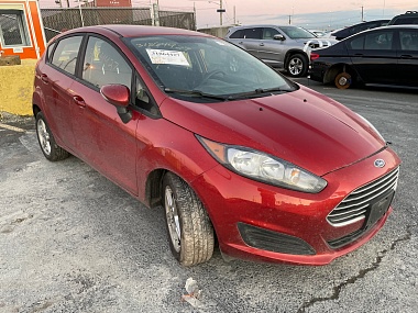 Ford Fiesta Se 2019 Red 1.6L vin: 3FADP4EJXKM152654
