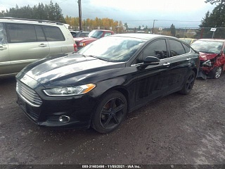 Ford Fusion Se 2016 Black 2.5L vin: 3FA6P0H7XGR233407