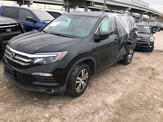 Honda Pilot Ex-L 2017 3.5L vin: 5FNYF5H83HB009152
