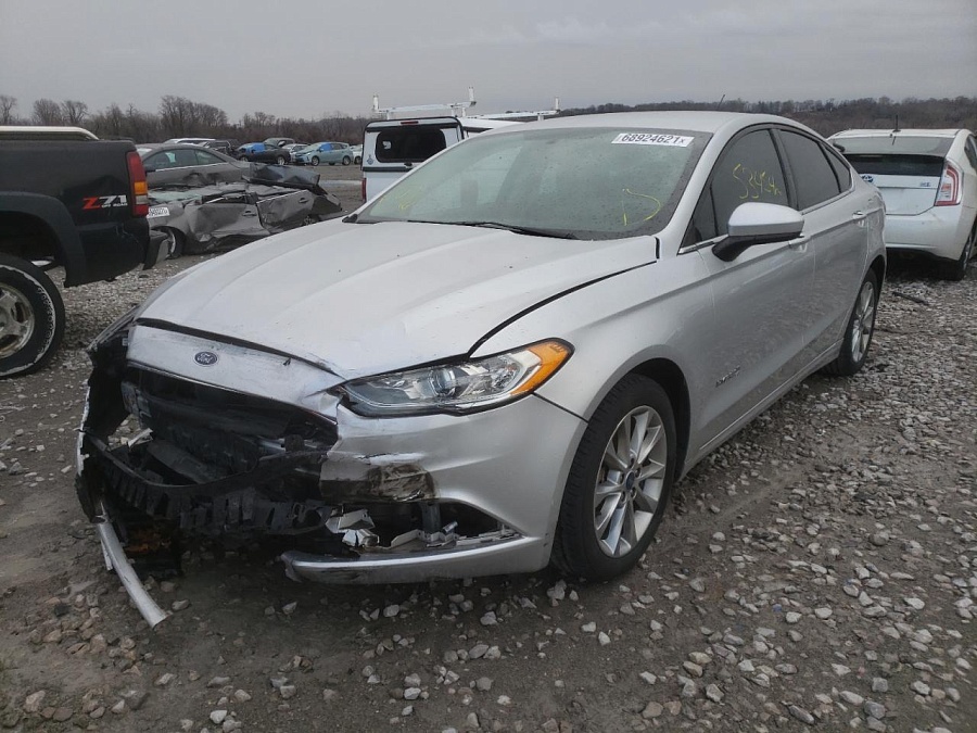 2017 Ford Fusion S Hybrid vin: 3FA6P0UU2HR398431