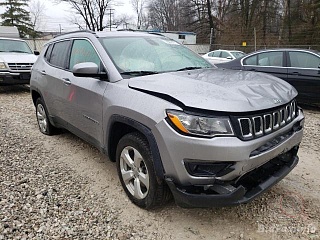Jeep Compass Latitude 2018 Gray 2.4L 4 vin: 3C4NJDBB1JT418600