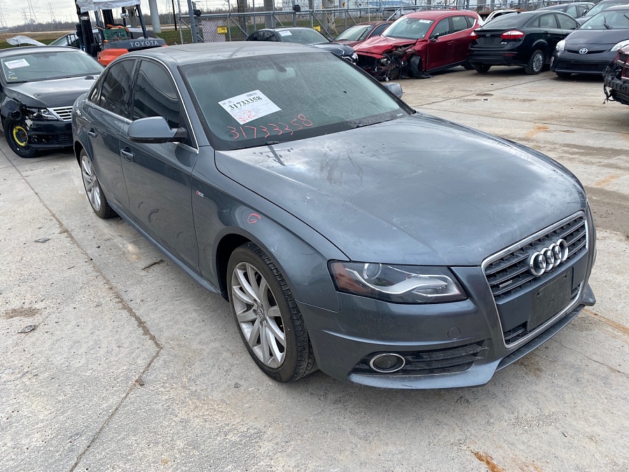 Audi A4 2.0T Premium Plus 2012 Pewter 2.0L vin: WAUFFAFL1CN017278