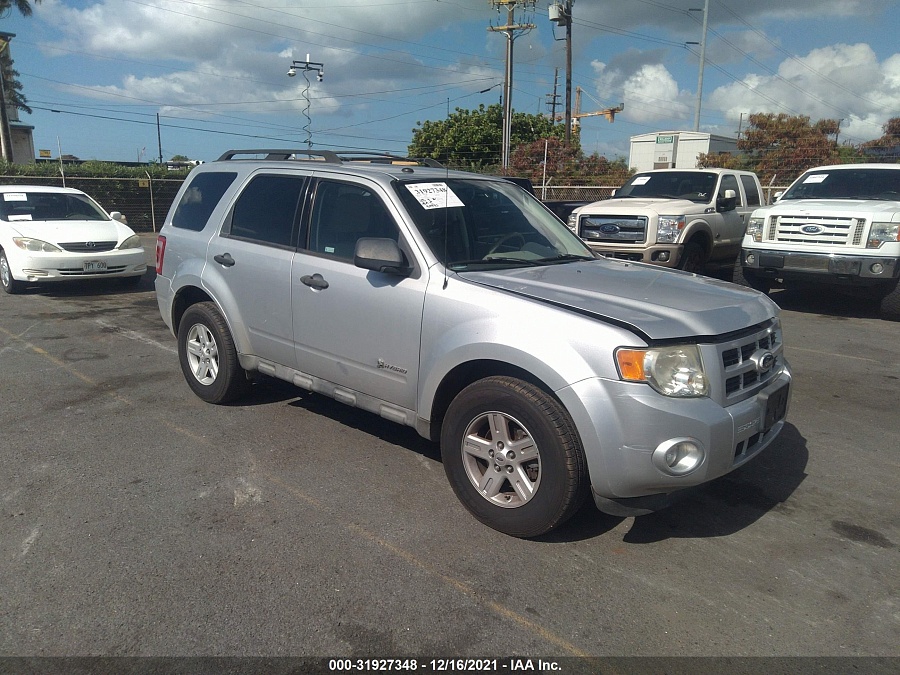 2010 FORD ESCAPE HYBRID VIN 1FMCU5K33AKB56234