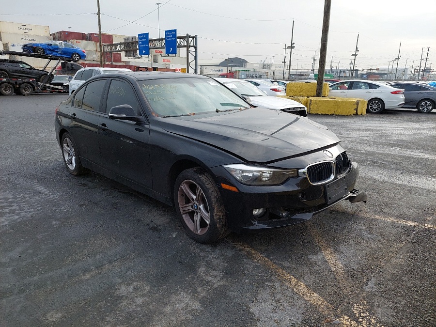 Bmw 320I Xdrive 2014 Black 2.0L vin: WBA3C3C55EF984339