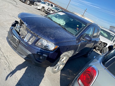 Jeep Compass Latitude 2014 Dark Blue 2.4L vin: 1C4NJDEB9ED642141