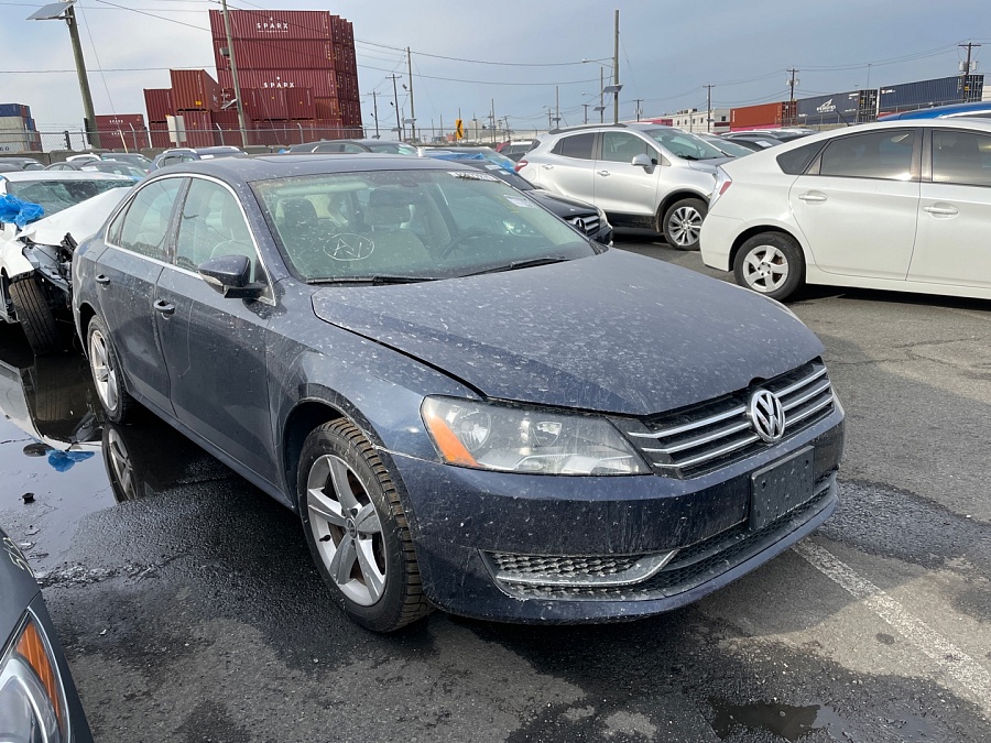 Volkswagen Passat Se 2012 Blue 2.5L 5 vin: 1VWBP7A33CC087091