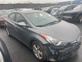Hyundai Elantra Gls 2013 Gray 1.8L 4 vin: 5NPDH4AEXDH369596