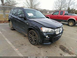 Bmw X3 Xdrive28D 2015 Blue 2.0L vin: 5UXWY3C56F0F83714