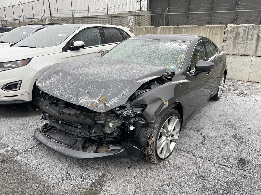Mazda 6 Touring 2017 Gray 2.5L 4 vin: JM1GL1V52H1143957