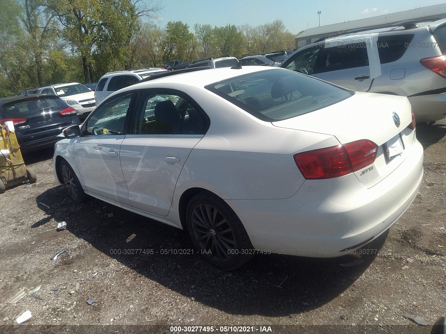 2011 VOLKSWAGEN JETTA Vin: 3VWLX7AJ2BM333919