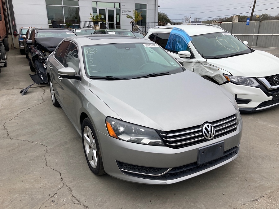 Volkswagen Passat SE 2013 2.5 vin: 1VWBH7A3XDC089001