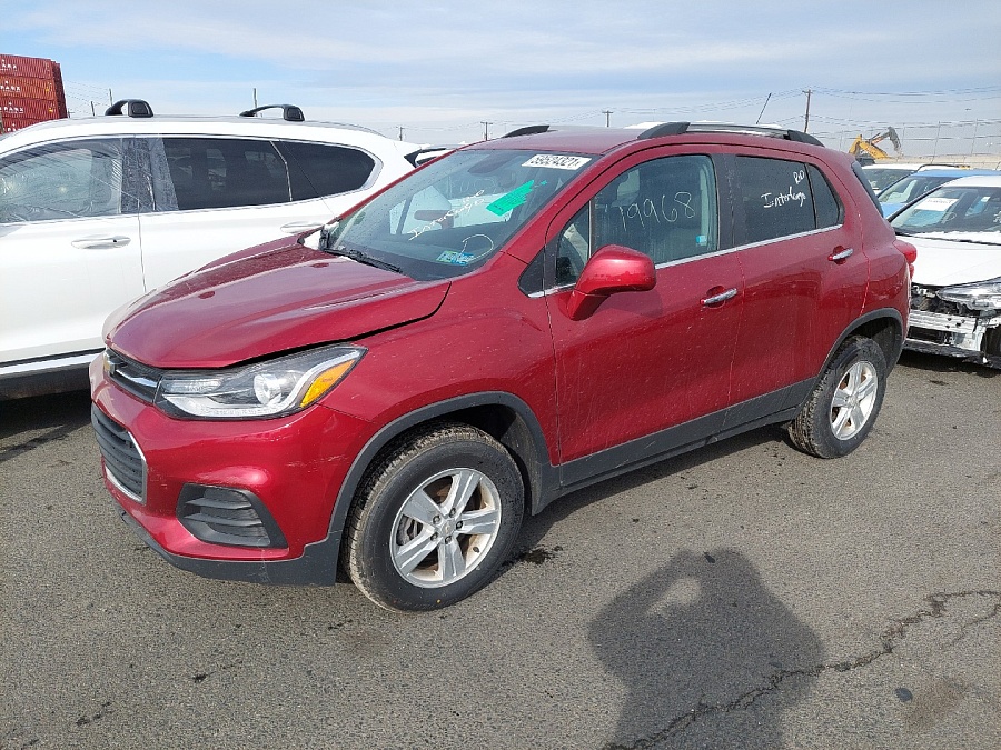 Chevrolet Trax 1Lt 2018 Red 1.4L 4 vin: 3GNCJPSB9JL346206
