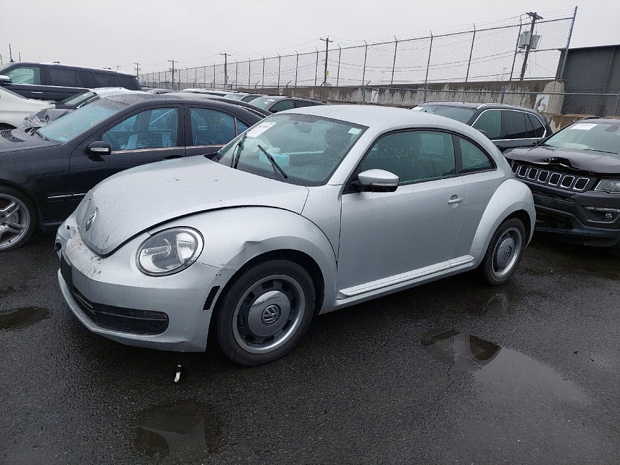 2012 Volkswagen Beetle 2.5l Pzev vin: 3VWJP7AT6CM613045