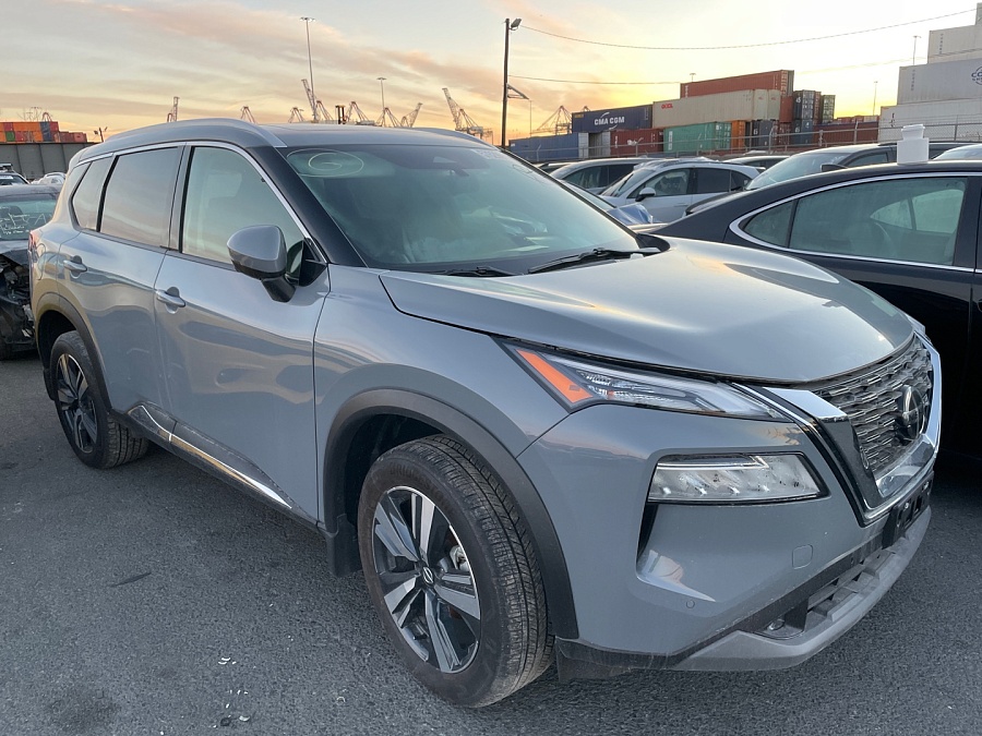 Nissan Rogue Sl 2021 Gray 2.5L 4 vin: 5N1AT3CB9MC690390