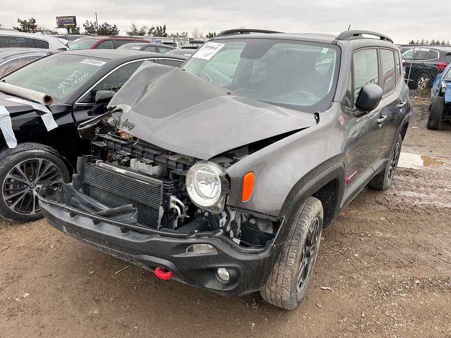 Jeep Renegade Trailhawk 2016 2.4L vin: ZACCJBCT3GPC67343